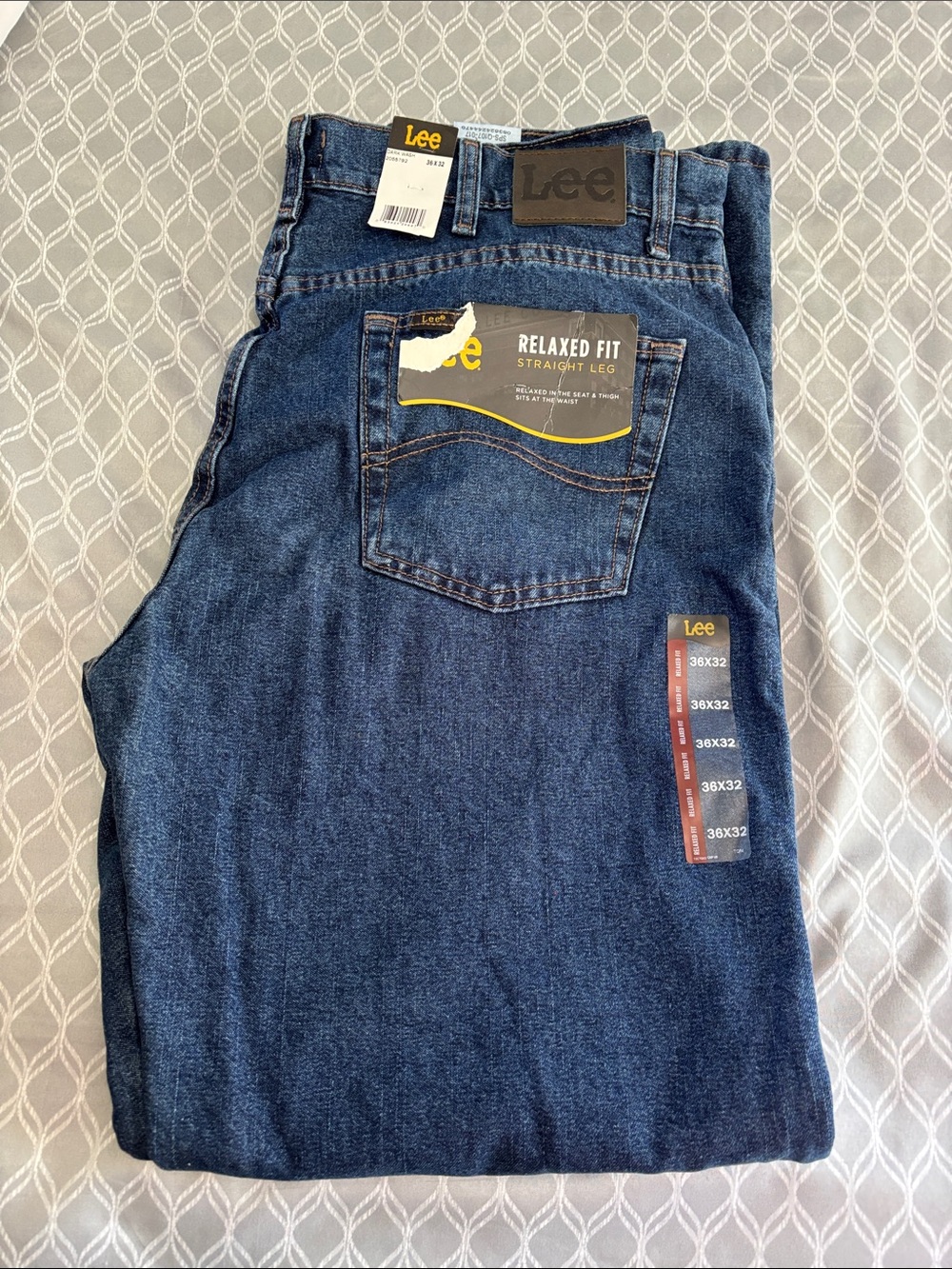 Lee Relaxed Fleece-lined Jeans - 36x32